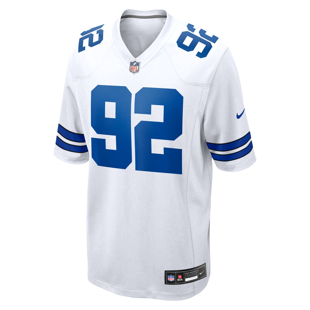 Men's Dallas Cowboys Quinnen Williams Nike Navy Team Game Jersey