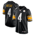 Men's Pittsburgh Steelers DK Metcalf Nike Black Game Player Jersey