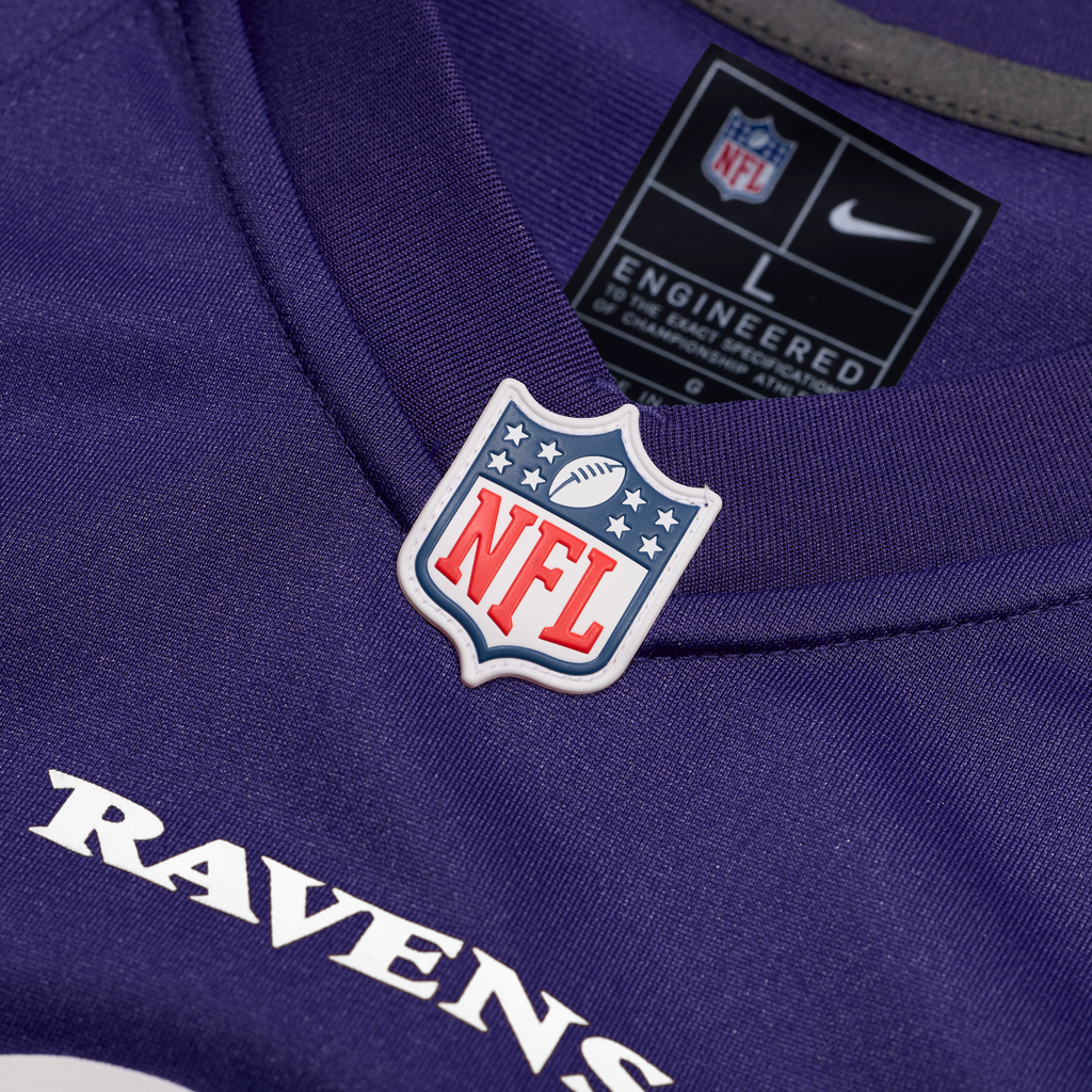 Men's Baltimore Ravens Jamal Lewis Nike Purple Game Retired Player Jersey