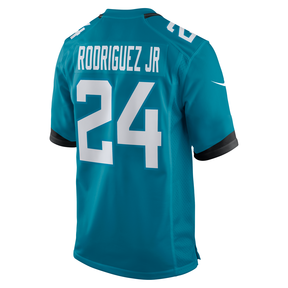 Men's Jacksonville Jaguars Chris Rodriguez Jr. Nike Teal Team Game Jersey