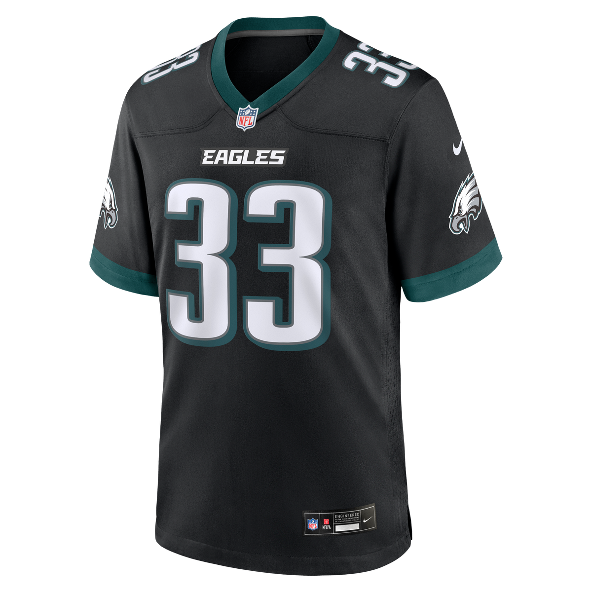 Men's Philadelphia Eagles Cooper DeJean Nike  Midnight Green Team Game Jersey