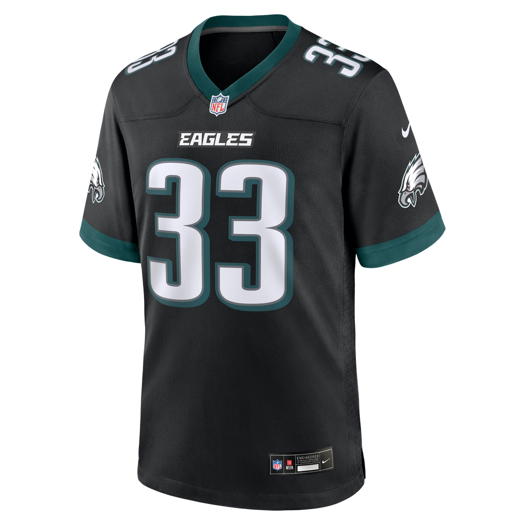 Men's Philadelphia Eagles Cooper DeJean Nike  White Game Jersey