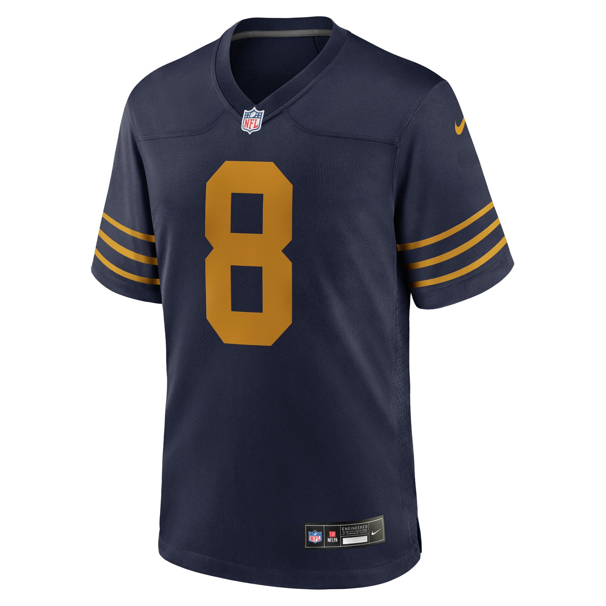 Men's Green Bay Packers Josh Jacobs Nike Navy The 1923 Classic Game Jersey