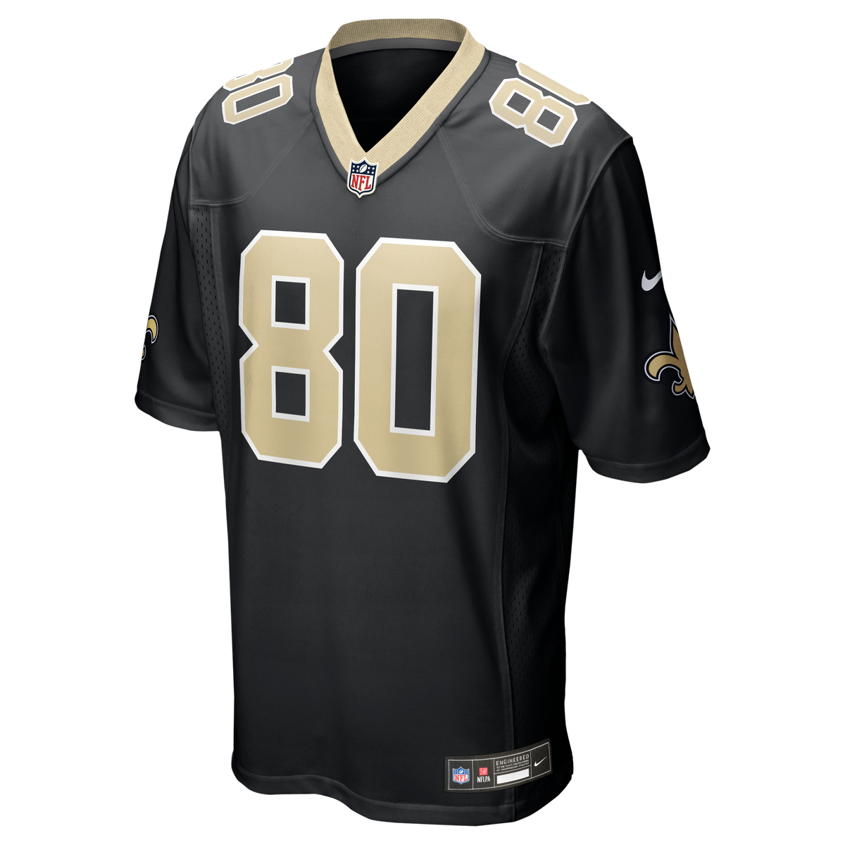 Men's New Orleans Saints Moliki Matavao Nike  Black Team Game Jersey