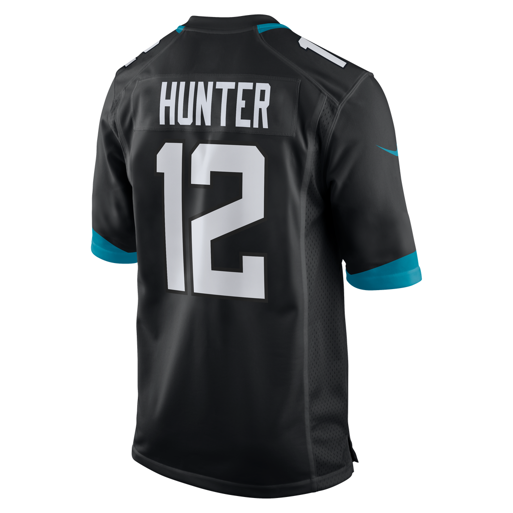 Men's Jacksonville Jaguars Travis Hunter Nike Teal Team Game Jersey