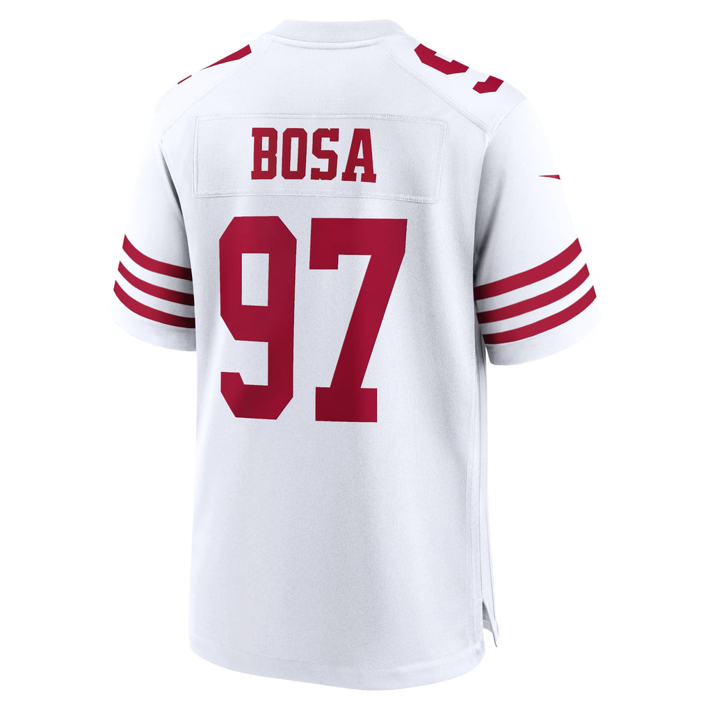 Men's San Francisco 49ers Nick Bosa Nike Scarlet Player Game Jersey