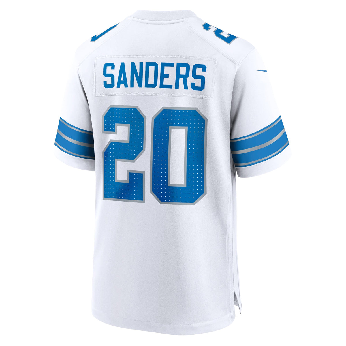 Men's Detroit Lions Barry Sanders Nike Blue Retired Player Game Jersey
