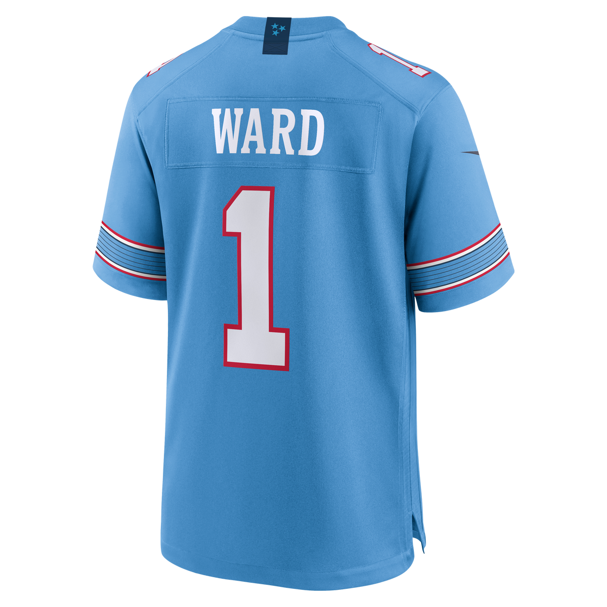 Men's Tennessee Titans Cameron Ward Nike Light Blue Game Jersey