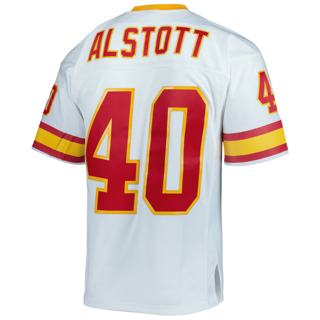 Men's Tampa Bay Buccaneers Mike Alstott Mitchell & Ness Red Legacy Replica Jersey