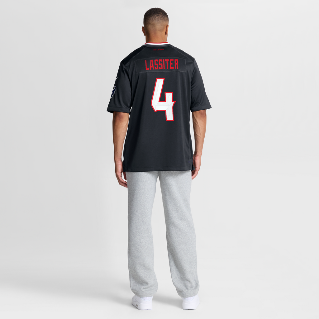 Men's Houston Texans Kamari Lassiter Nike  Navy Team Game Jersey