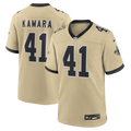 Men's New Orleans Saints Alvin Kamara Nike Gold Gameday Golds Alternate Game Player Jersey