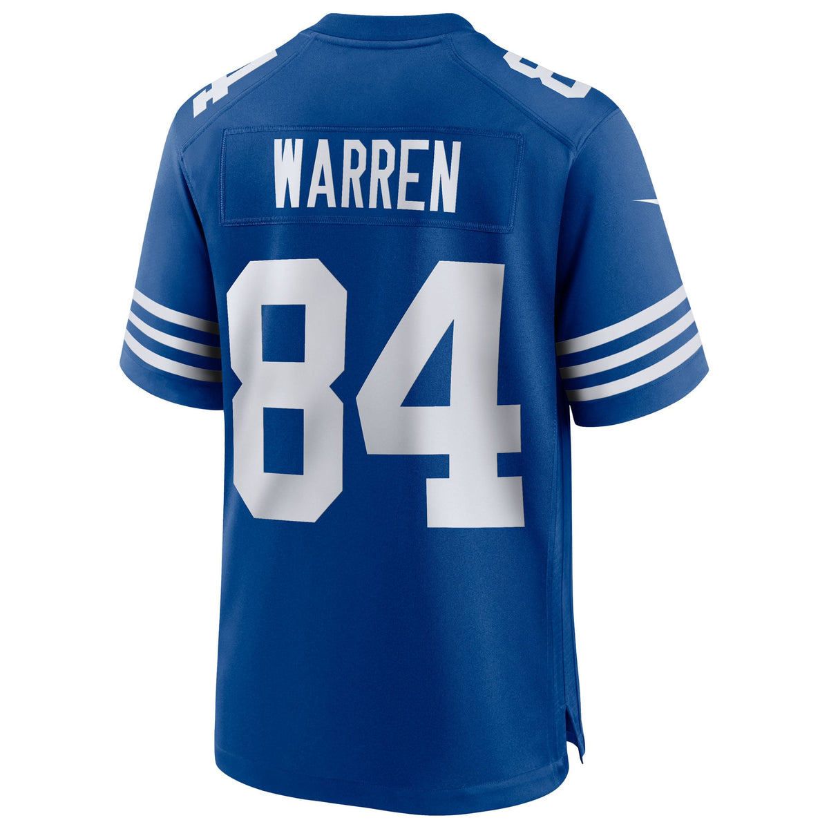 Men's Indianapolis Colts Tyler Warren Nike  Royal Alternate  Game Jersey