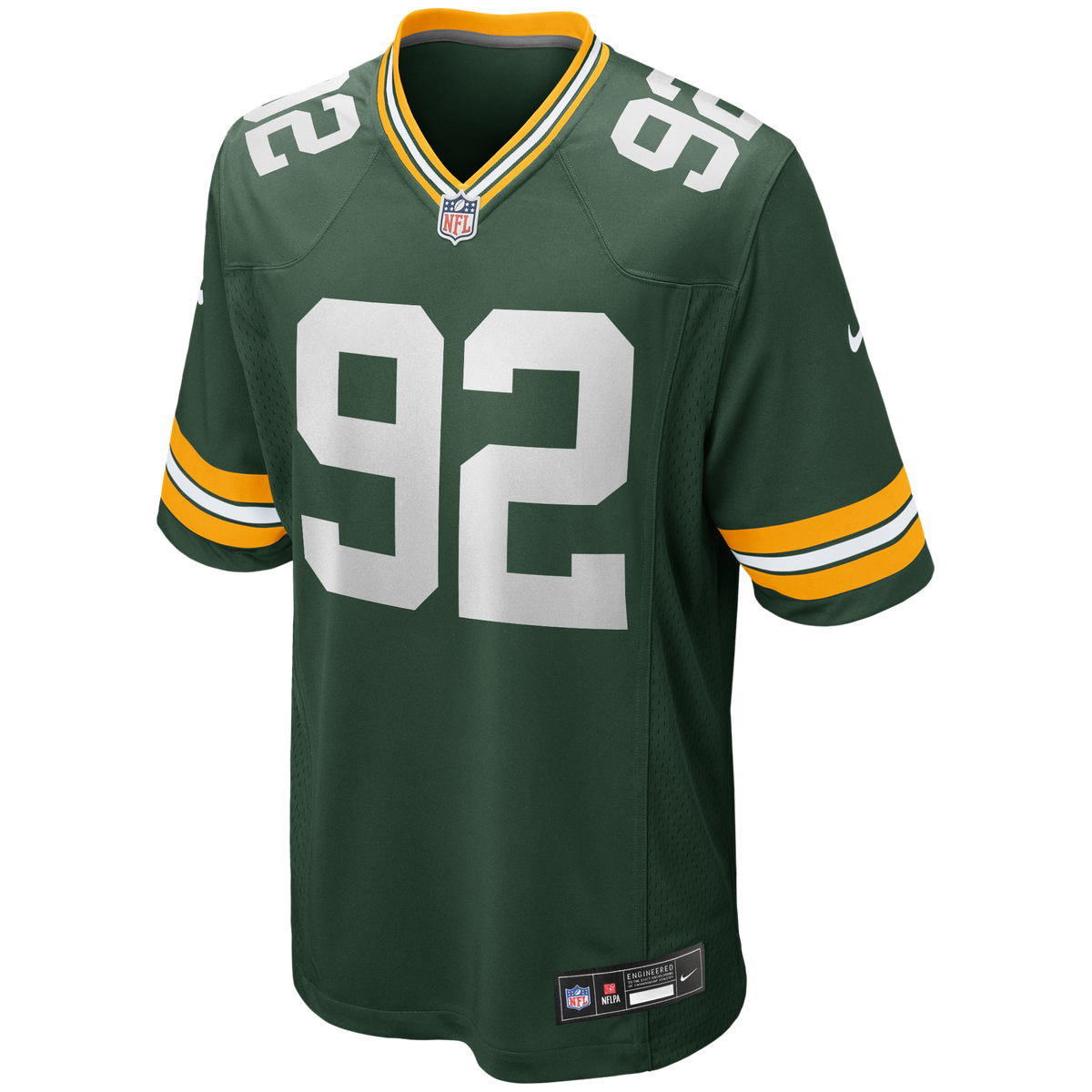 Men's Green Bay Packers Reggie White Nike Green Game Retired Player Jersey