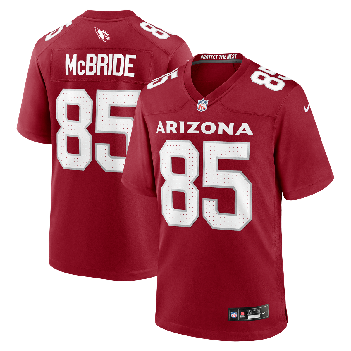 Men's Arizona Cardinals Trey McBride Nike  Black Alternate Game Jersey