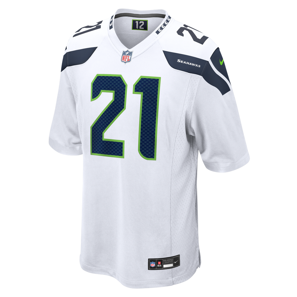 Men's Seattle Seahawks Devon Witherspoon Nike  College Navy  Game Jersey