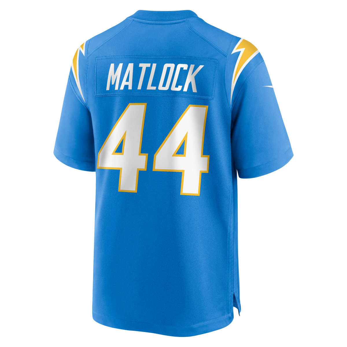 Men's Los Angeles Chargers Scott Matlock Nike  Powder Blue Team Game Jersey