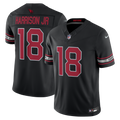 Men's Arizona Cardinals Marvin Harrison Jr. Nike Black Alternate Vapor F.U.S.E. Stitched Limited Jersey
