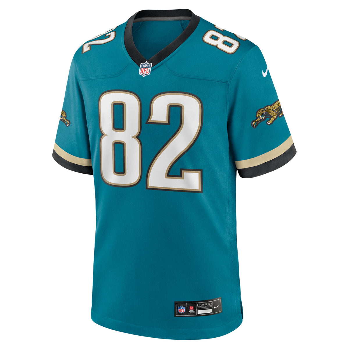 Men's Jacksonville Jaguars Jimmy Smith Nike Teal Retired Player Alternate Game Jersey