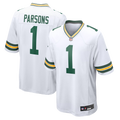 Men's Green Bay Packers Micah Parsons Nike White Game Player Jersey