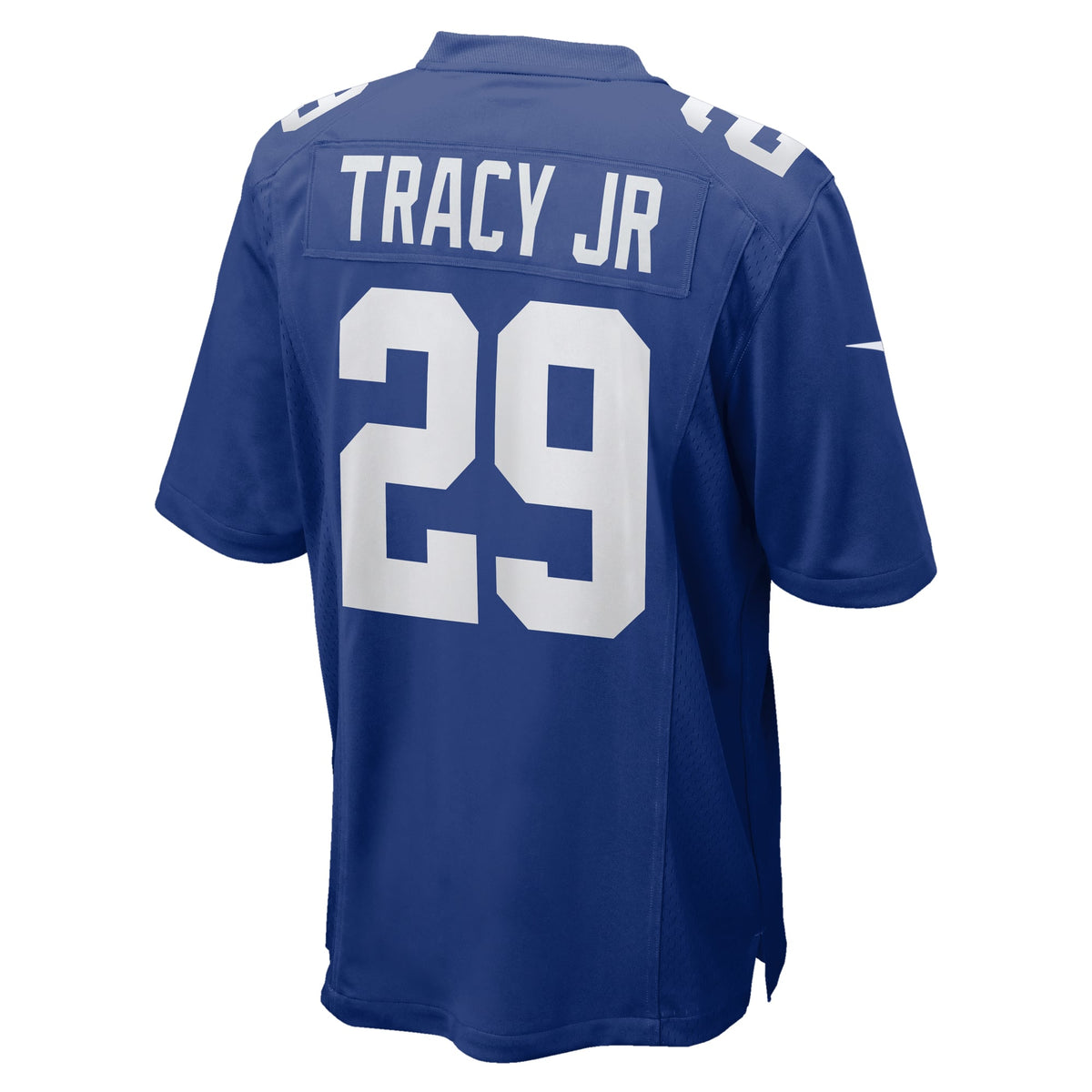 Men's New York Giants Tyrone Tracy Jr. Nike  Royal Team Game Jersey
