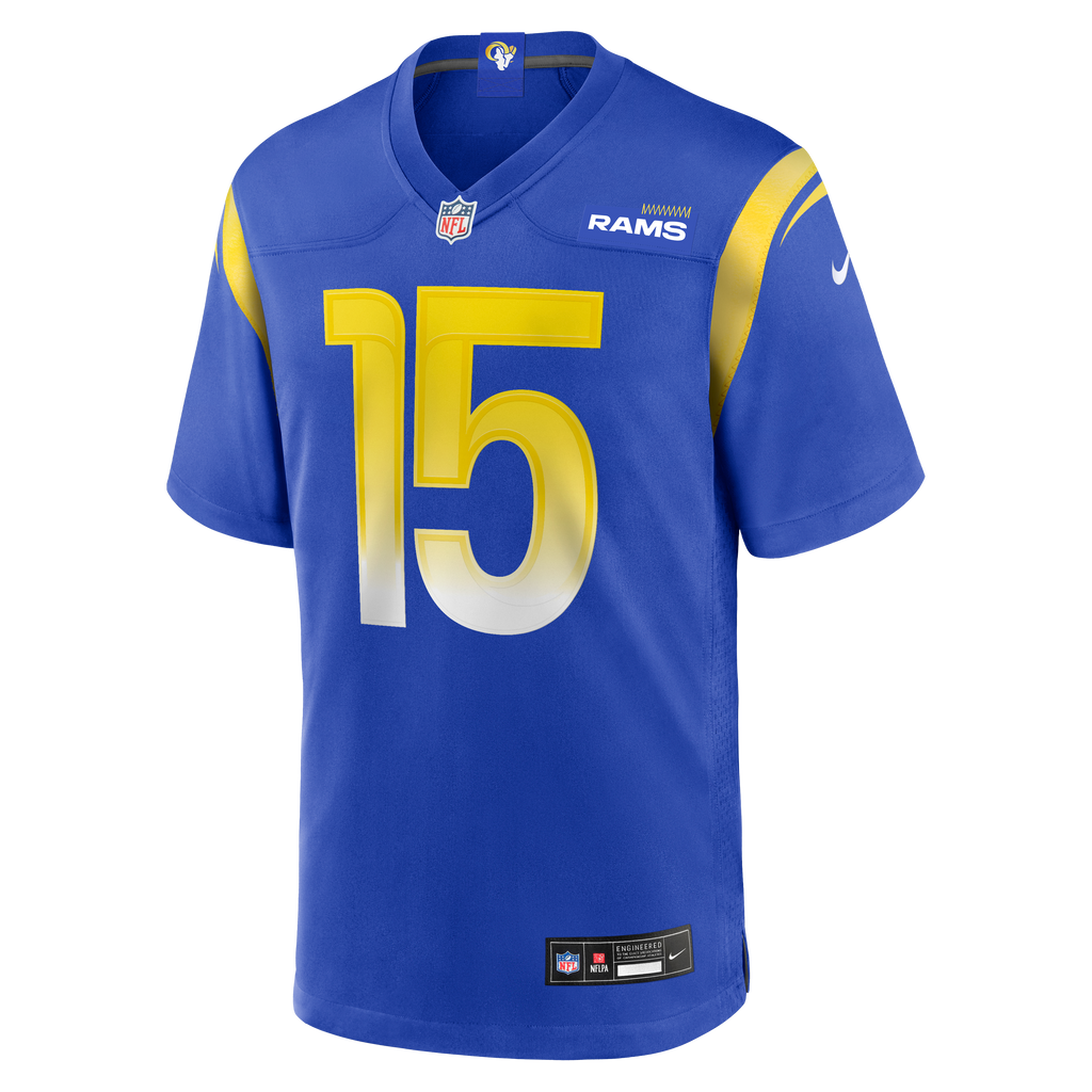 Men's Los Angeles Rams Konata Mumpfield Nike  Royal Team Game Jersey