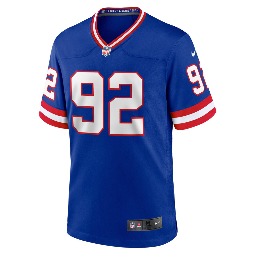 Men's New York Giants Michael Strahan Nike Royal Retired Player Alternate Game Jersey
