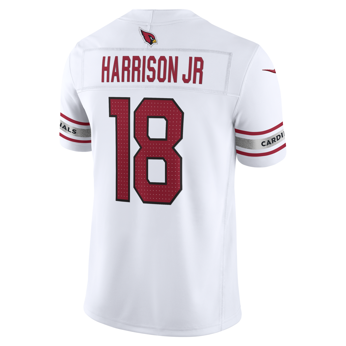 Men's Arizona Cardinals Marvin Harrison Jr. Nike White Vapor F.U.S.E. Stitched Limited Jersey
