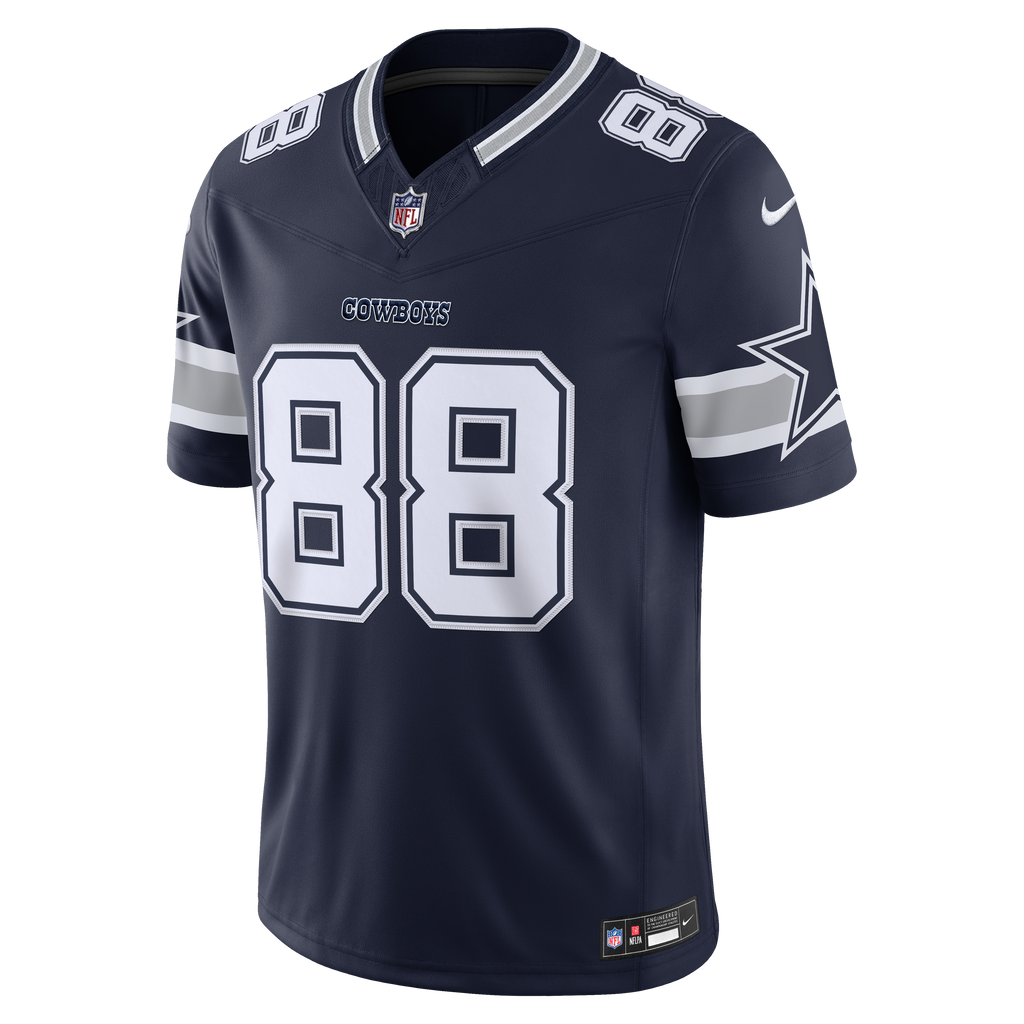 Men's Dallas Cowboys CeeDee Lamb Nike Navy Team Vapor F.U.S.E. Stitched Limited Jersey
