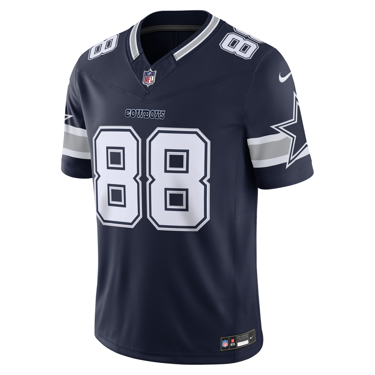 Men's Dallas Cowboys CeeDee Lamb Nike Navy Team Vapor F.U.S.E. Stitched Limited Jersey