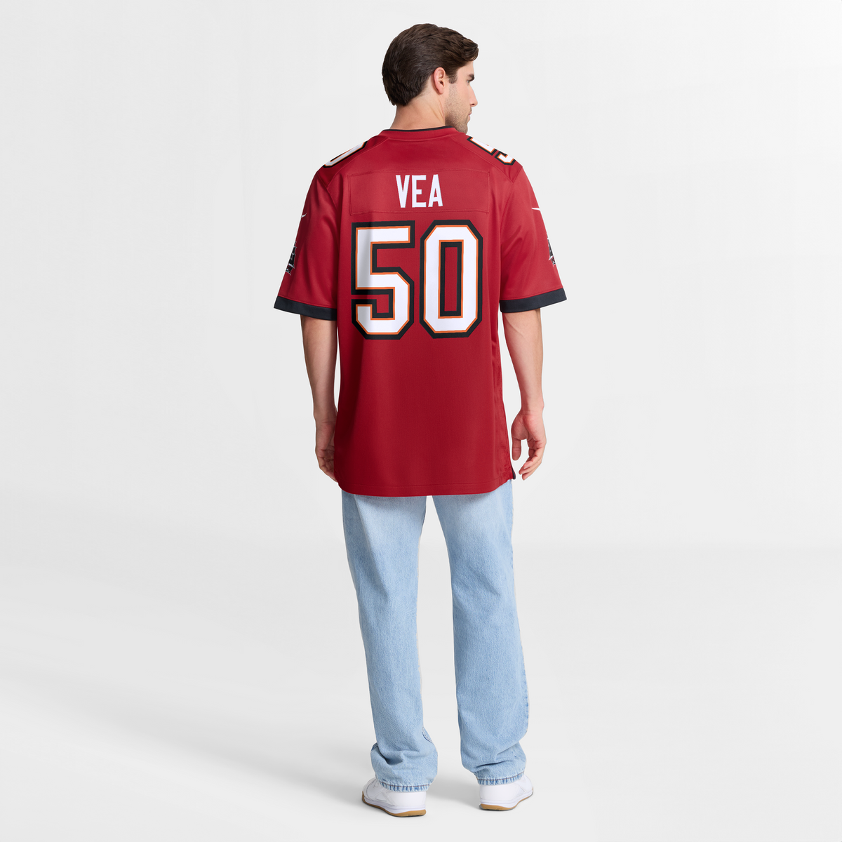 Men's Tampa Bay Buccaneers Vita Vea Nike  White White Game Jersey