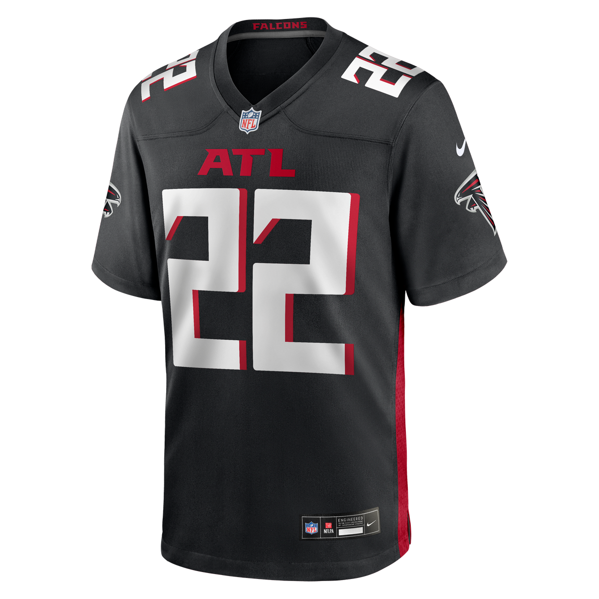 Men's Atlanta Falcons Clark Phillips III Nike  Black Team Game Jersey