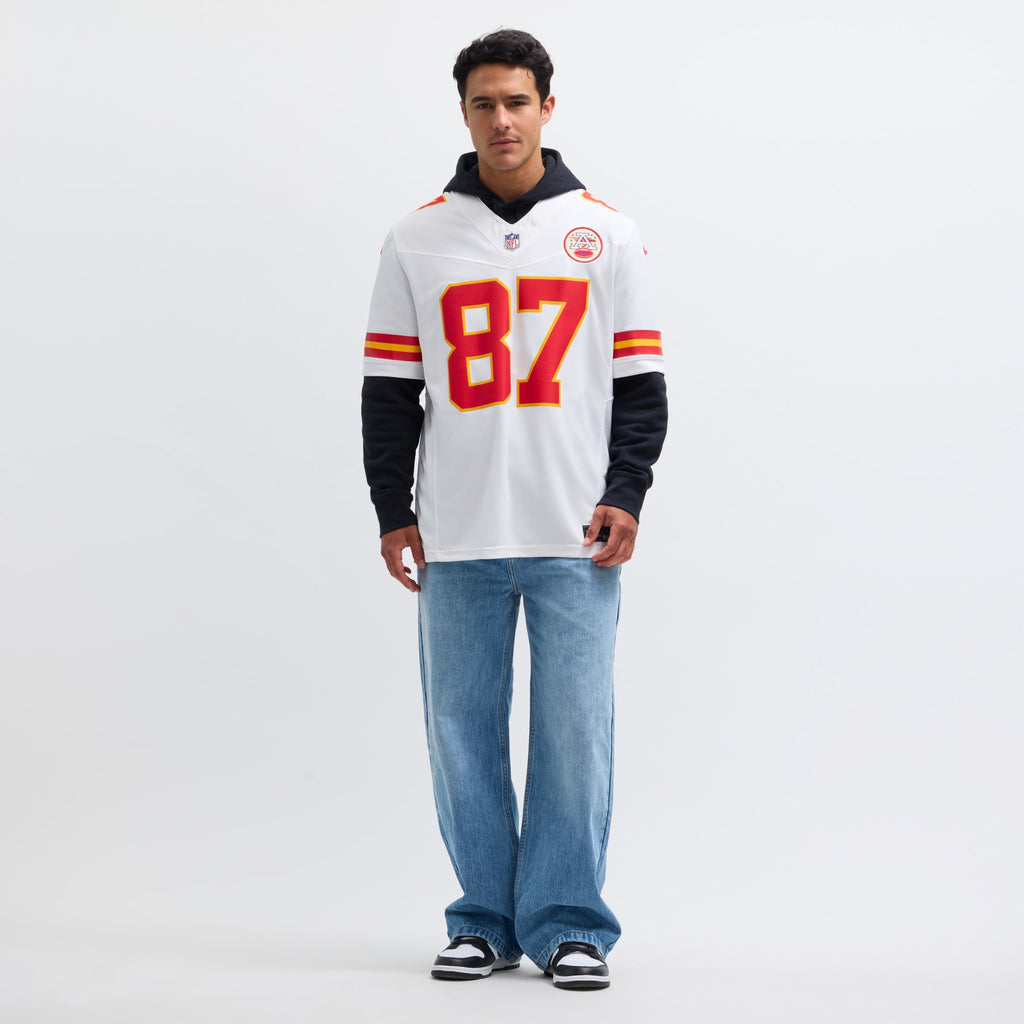 Men's Kansas City Chiefs Travis Kelce Nike Red Vapor F.U.S.E. Limited Jersey