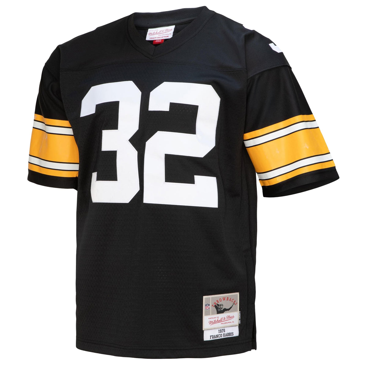 Men's Pittsburgh Steelers Franco Harris Mitchell & Ness White Legacy Replica Jersey