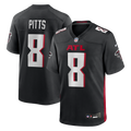 Men's Atlanta Falcons Kyle Pitts Nike Black Game Jersey