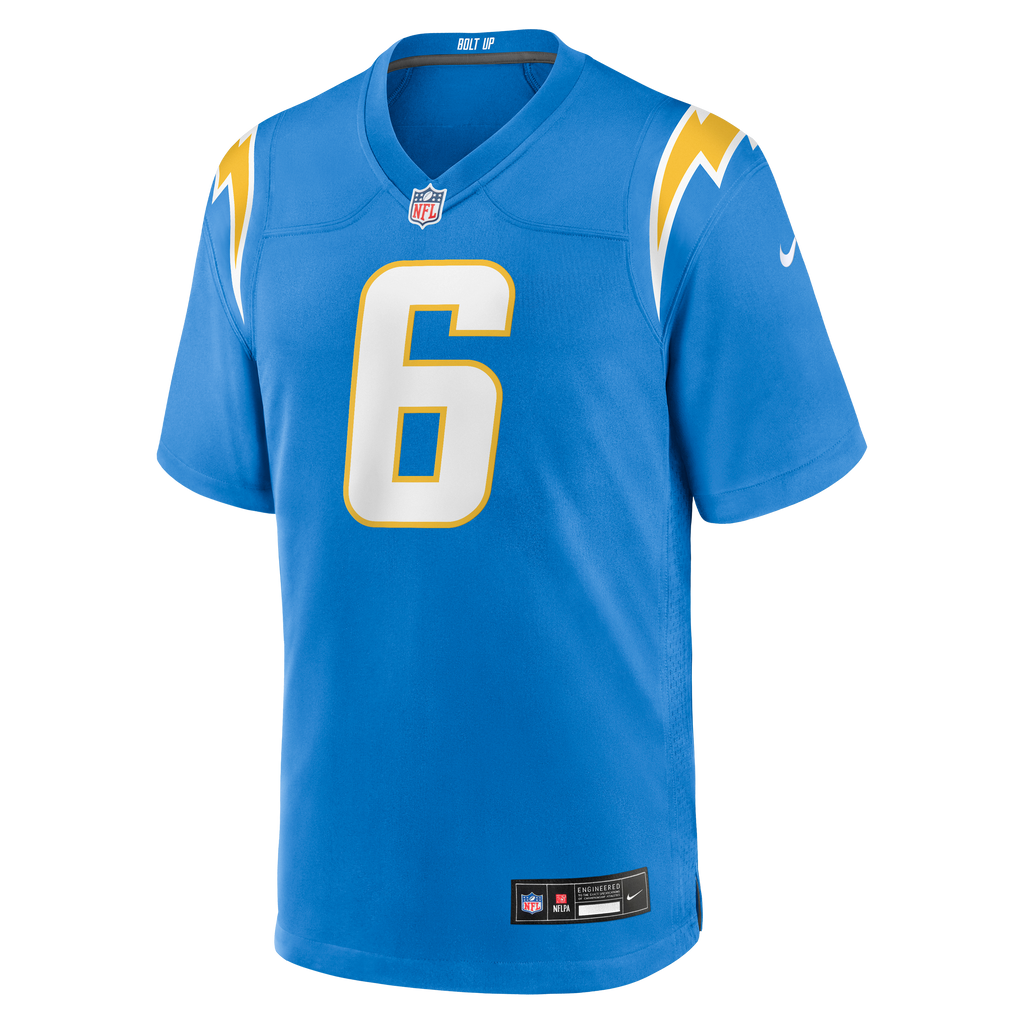 Men's Los Angeles Chargers Denzel Perryman Nike  Powder Blue Team Game Jersey