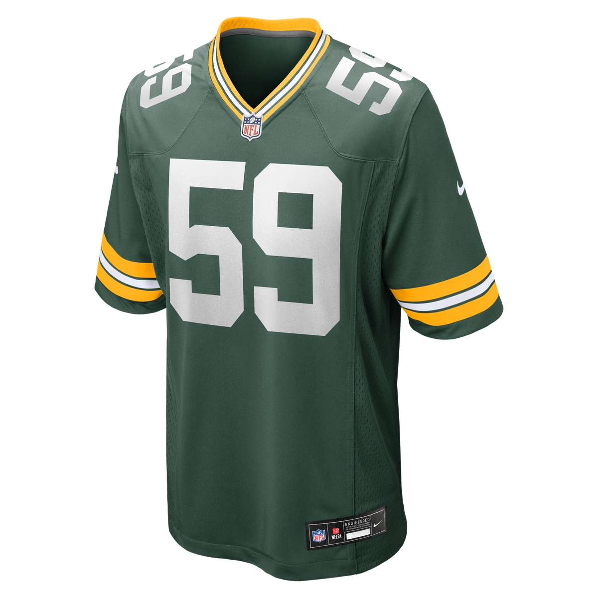 Men's Green Bay Packers Ty'Ron Hopper Nike  Green  Game Jersey