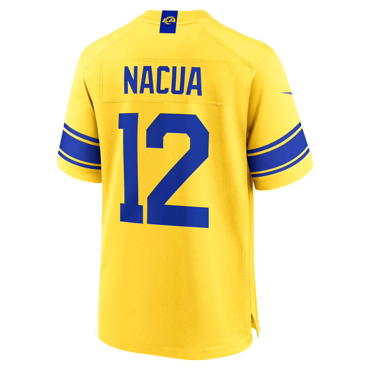 Men's Los Angeles Rams Puka Nacua Nike White White Game Player Jersey
