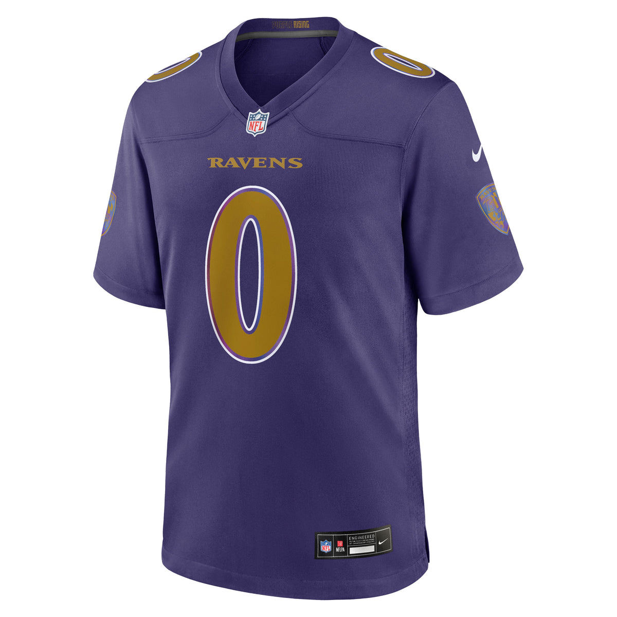 Men's Baltimore Ravens Roquan Smith Nike Black Alternate Game Jersey