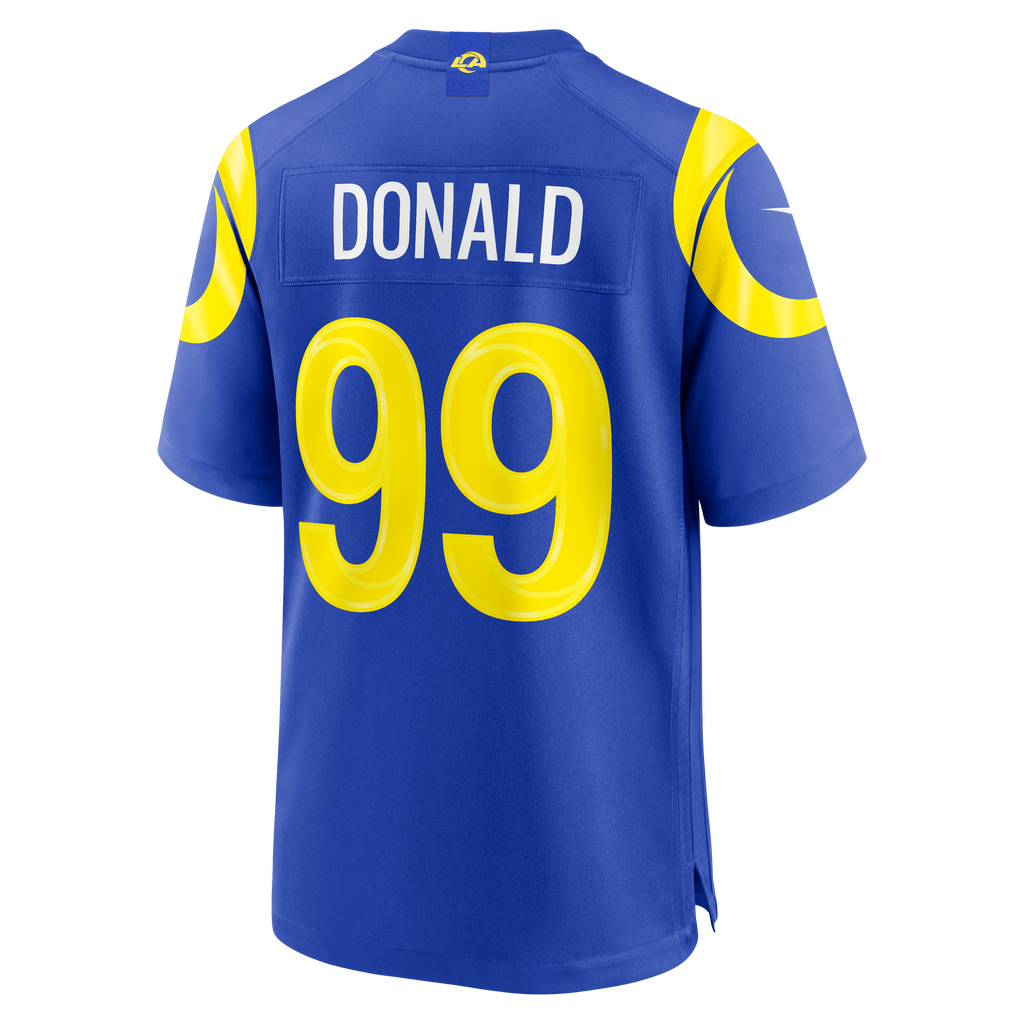 Men's Los Angeles Rams Aaron Donald Nike White Game Jersey
