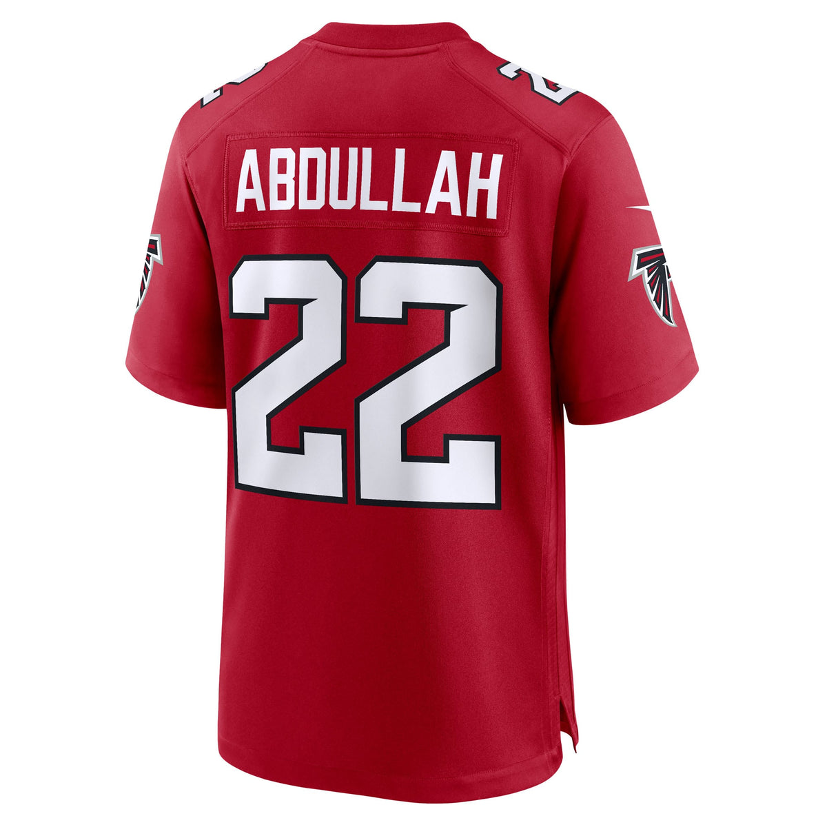 Men's Atlanta Falcons Yasir Abdullah Nike Red Team Game Jersey