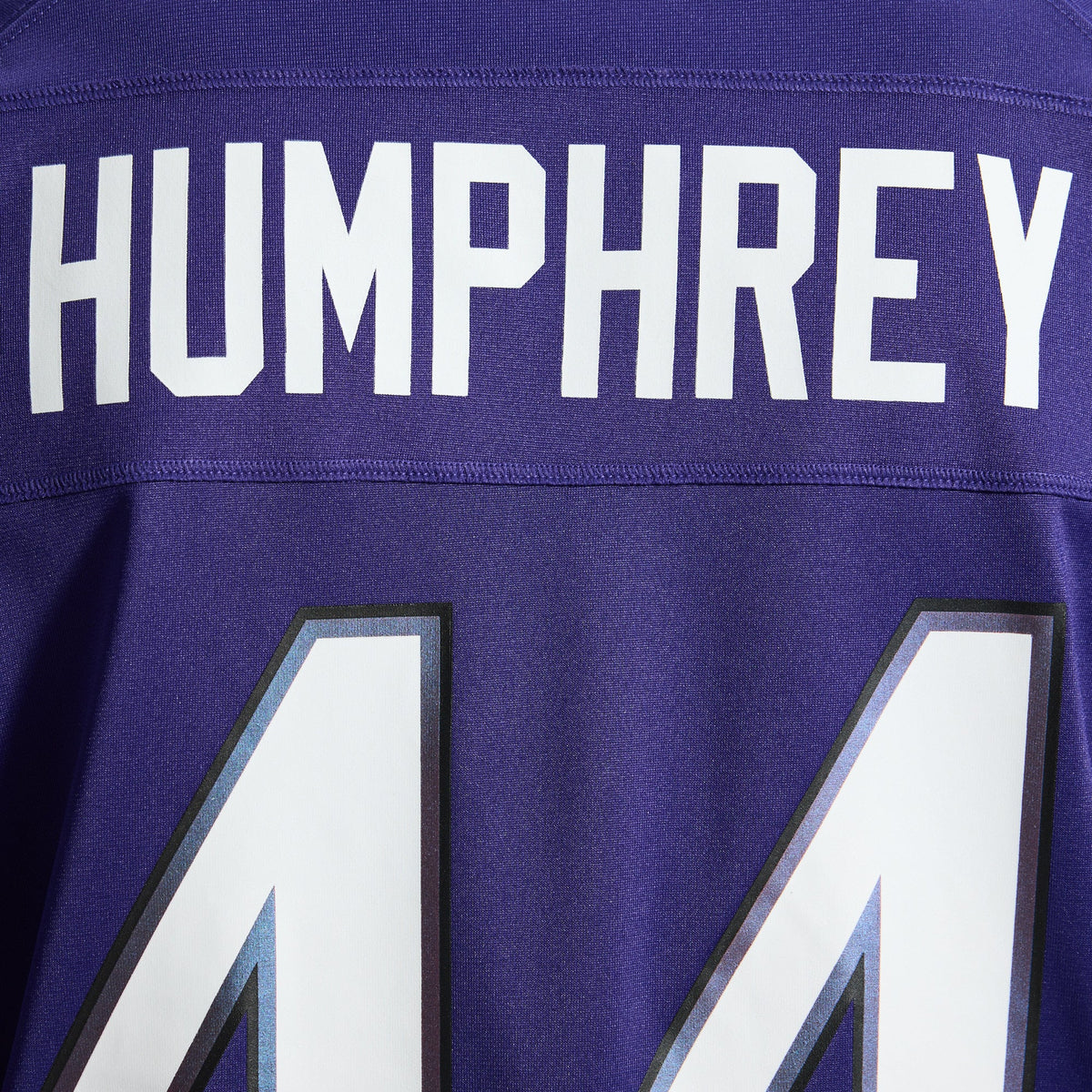 Men's Baltimore Ravens Marlon Humphrey Nike Purple Team Game Jersey
