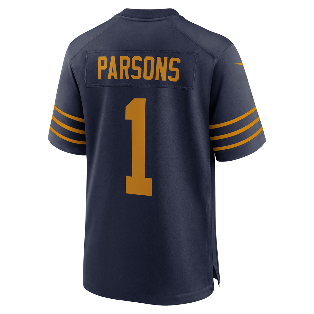 Men's Green Bay Packers Micah Parsons Nike Green Game Player Jersey
