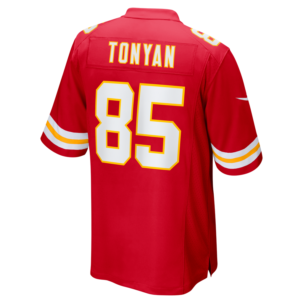 Men's Kansas City Chiefs Robert Tonyan Nike  Red Team Game Jersey