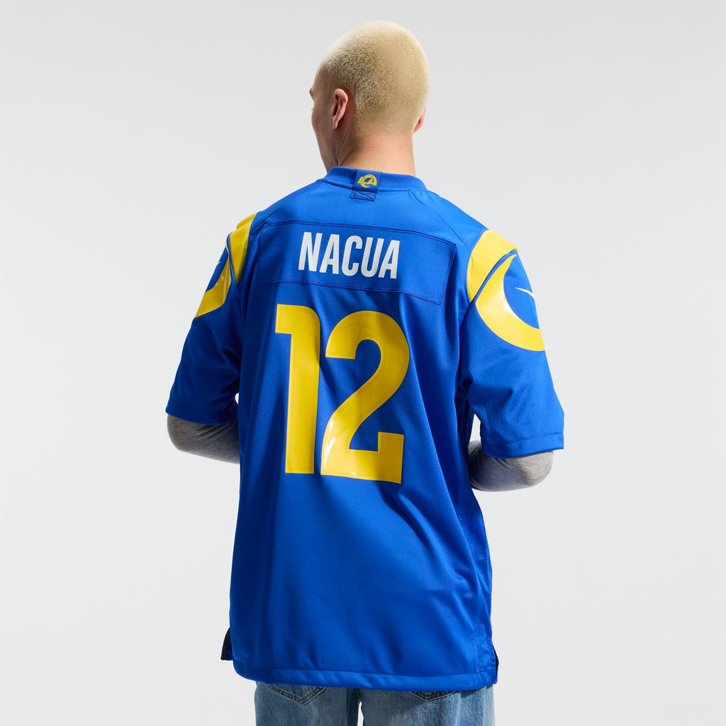 Men's Los Angeles Rams Puka Nacua Nike Royal Team Game Player Jersey