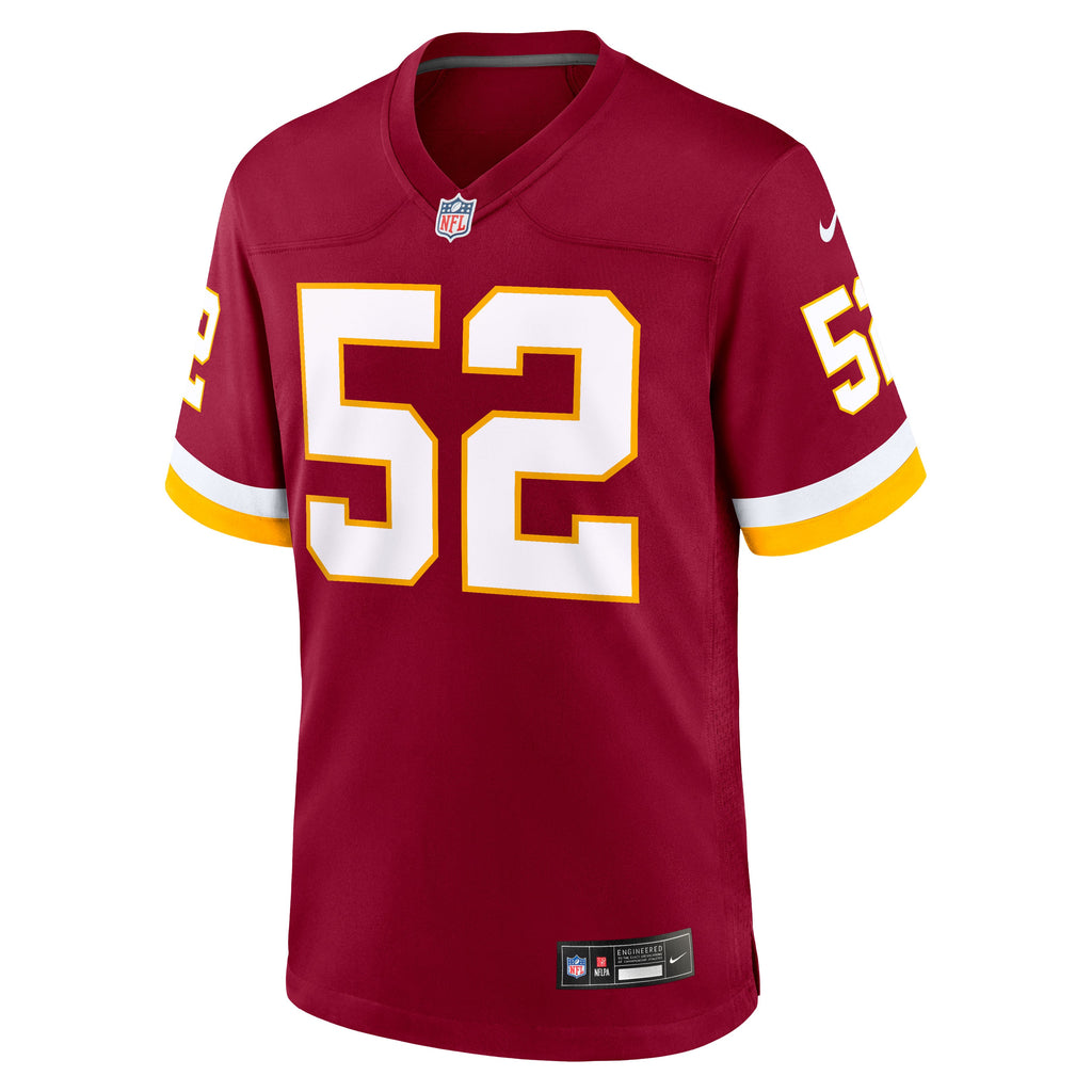 Men's Washington Commanders Sonny Styles Nike Black Game Player Jersey