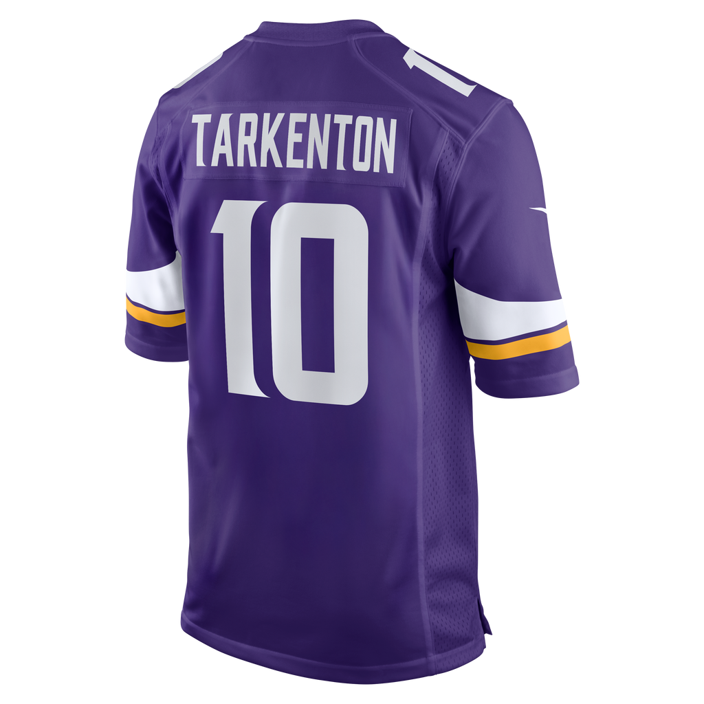 Men's Minnesota Vikings Fran Tarkenton Nike Purple Game Retired Player Jersey