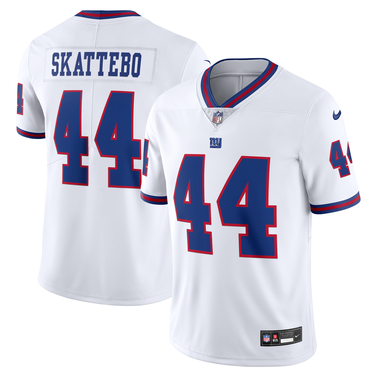 Men's New York Giants Cam Skattebo Nike Royal Legacy Vapor Untouchable Stitched Limited Jersey