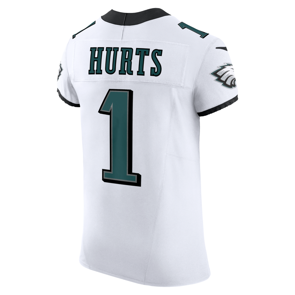 Men's Philadelphia Eagles Jalen Hurts Nike White Vapor F.U.S.E. Elite Jersey