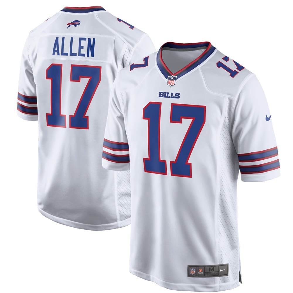Men's Buffalo Bills Josh Allen Nike Red Alternate Game Player Jersey