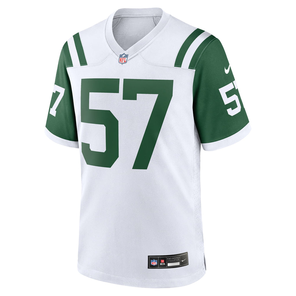 Men's New York Jets C.J. Mosley Nike White Classic Alternate Game Jersey